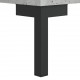 Televizoriaus spintelė, betono pilka, 102x36x50cm, mediena