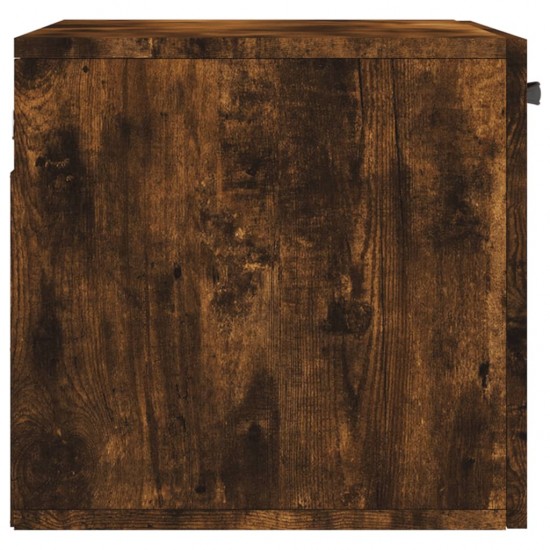 Sieninė spintelė, dūminio ąžuolo, 60x36,5x35cm, mediena