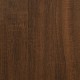 Vinilinių plokštelių spintelė, ruda, 100x38x48cm, mediena