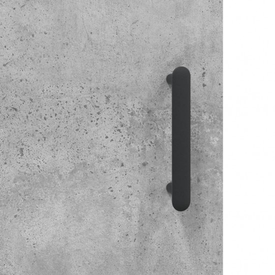 Komoda, betono pilkos spalvos, 69,5x31x115cm, apdirbta mediena