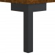 Rašomasis stalas, dūminio ąžuolo, 140x50x75cm, apdirbta mediena