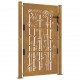 Sodo vartai, 105x155cm, corten plienas, bambuko dizaino
