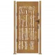 Sodo vartai, 105x180cm, corten plienas, bambuko dizaino
