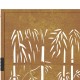 Sodo vartai, 105x180cm, corten plienas, bambuko dizaino