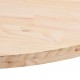 Stalviršis, 60x30x2,5cm, pušies medienos masyvas, ovalus
