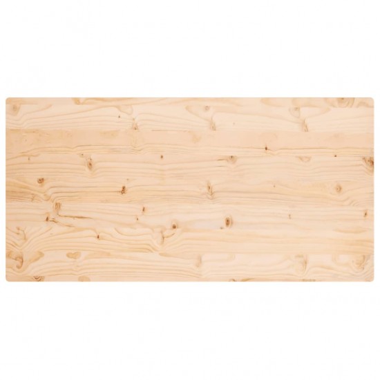 Stalviršis, 110x55x2,5cm, pušies medienos masyvas, stačiakampis