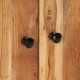 Praustuvo spintelė, 62x33x58cm, akacija/apdirbta mediena