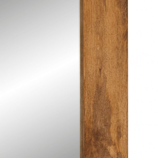 Veidrodis, 70x50cm, mango medienos masyvas ir stiklas