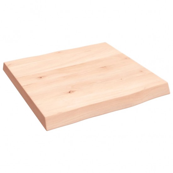 Rašomojo stalo stalviršis, 40x40x4cm, ąžuolo medienos masyvas