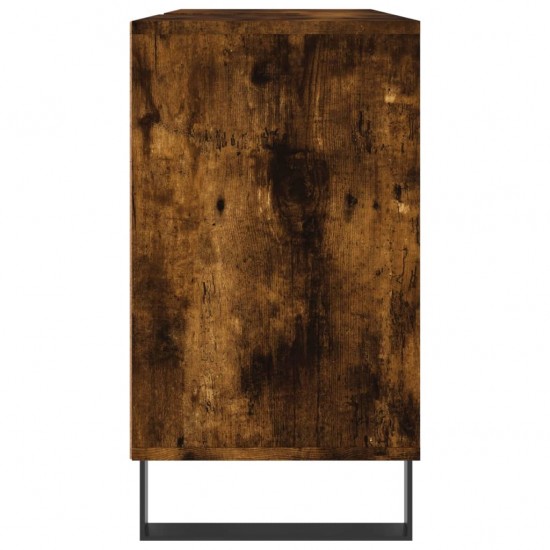 Vonios kambario spintelė, dūminio ąžuolo, 80x33x60cm, mediena