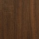 Vinilinių plokštelių spintelė, ruda, 84,5x38x89cm, mediena
