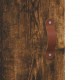 Šoninė spintelė, dūminio ąžuolo, 69,5x34x90cm, apdirbta mediena
