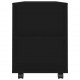 Televizoriaus spintelė, juodos spalvos, 102x34,5x43cm, mediena