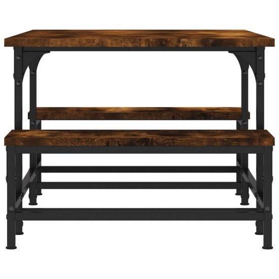Kavos staliukas, dūminio ąžuolo, 100x50,5x40cm, mediena