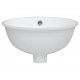 Vonios kambario praustuvas, baltas, 33x29x16,5 cm, keramika