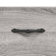 Batų suoliukas, pilkas ąžuolo, 102x35x55cm, apdirbta mediena