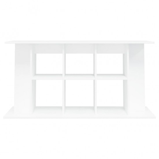 Akvariumo stovas, baltos spalvos, 120x40x60cm, apdirbta mediena