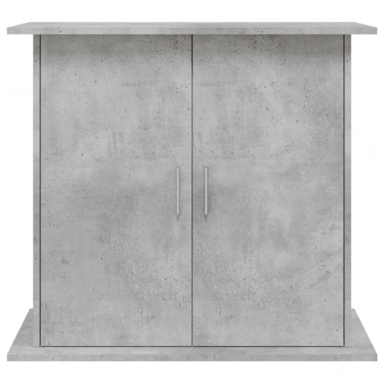 Akvariumo stovas, betono pilkas, 81x36x73cm, apdirbta mediena