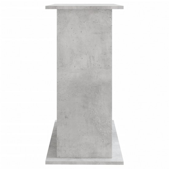 Akvariumo stovas, betono pilkas, 81x36x73cm, apdirbta mediena