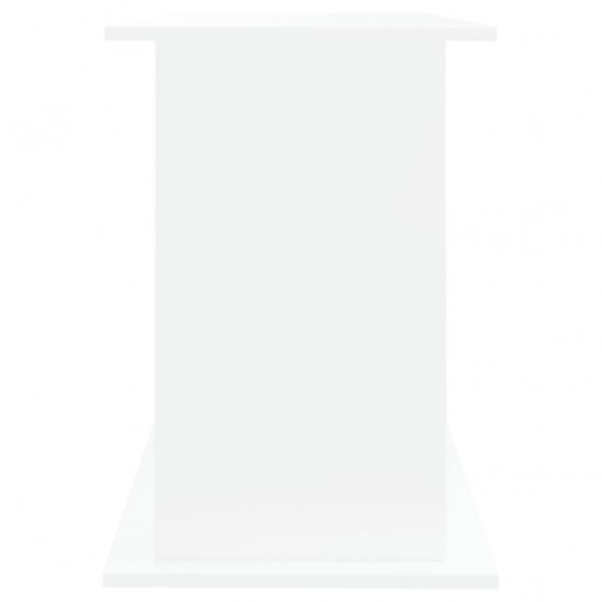 Akvariumo stovas, baltos spalvos, 121x41x58cm, apdirbta mediena