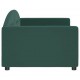 Sofa, tamsiai žalios spalvos, 90x200cm, aksomas