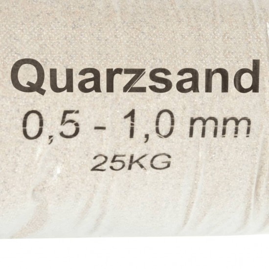 Smėlis filtrui, 25kg, 0,5–1,0mm