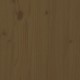 Lovelis, rudos spalvos, 180x36x63cm, pušies medienos masyvas