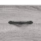 Komoda, pilkos ąžuolo spalvos, 69,5x34x180cm, apdirbta mediena