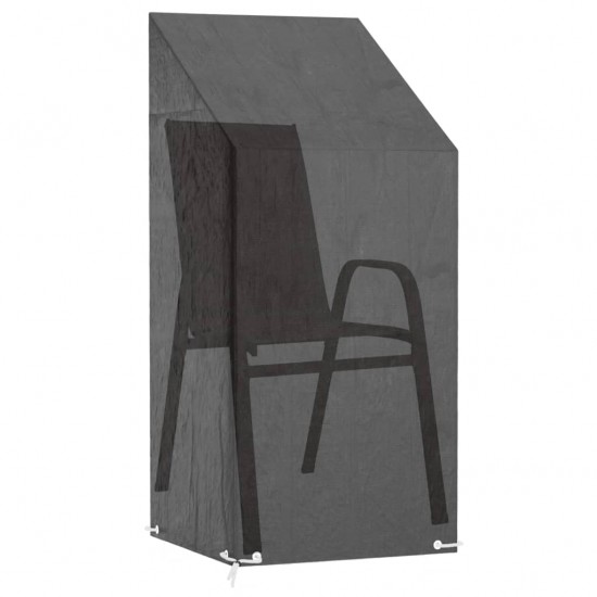 Sodo kėdžių uždangalai, 2vnt., 65x65x110/150cm, polietilenas