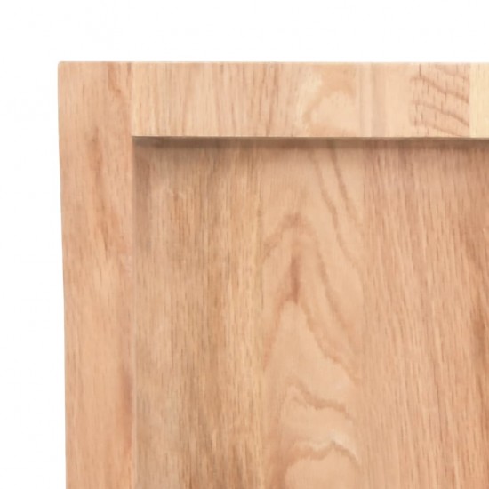 Vonios kambario stalviršis, šviesiai rudas, 60x60x4cm, mediena