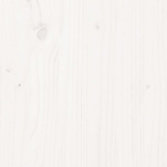Lovos rėmas, baltas, 160x200 cm, pušies medienos masyvas