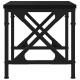 Spausdintuvo stovas, juodas, 40x30x31cm, apdirbta mediena