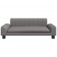 Vaikiška sofa, pilkos spalvos, 90x53x30cm, dirbtinė oda