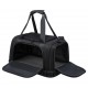 TRIXIE Šunų transportavimo krepšys Plane, juodos spalvos, 44x28x25cm