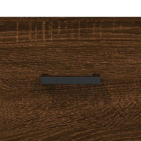 Kavos staliukas, rudas ąžuolo, 102x50x40cm, apdirbta mediena