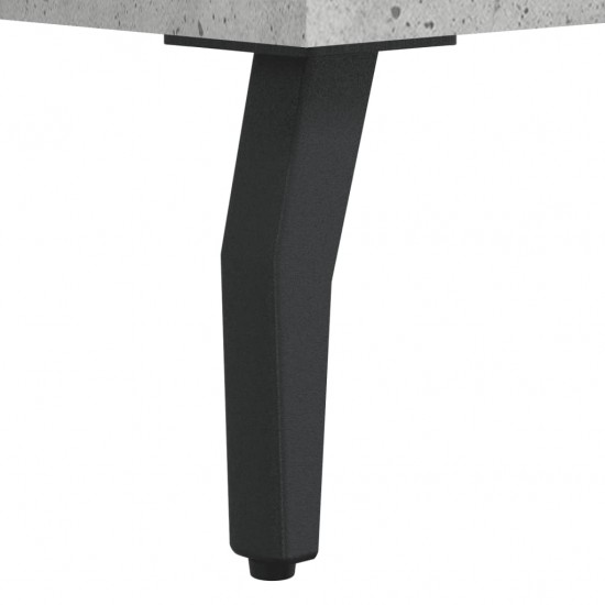 Kavos staliukas, betono pilkas, 90x50x40cm, apdirbta mediena