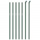 Vielinė tinklinė tvora, žalia, 0,8x10m, galvanizuotas plienas