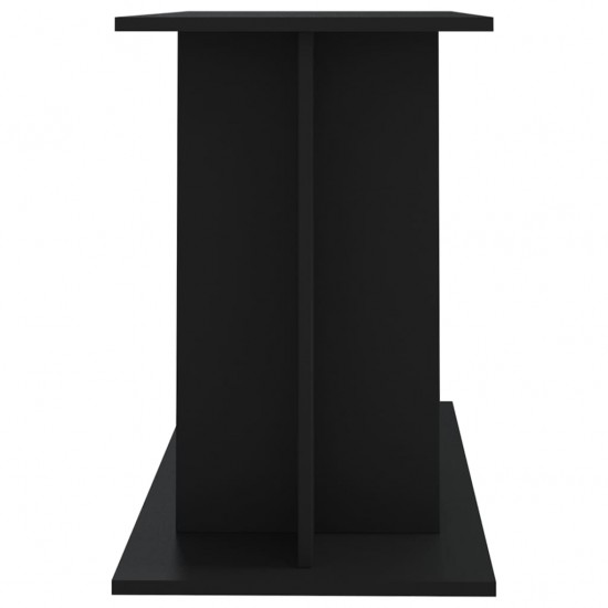 Akvariumo stovas, juodos spalvos, 100x40x60cm, apdirbta mediena