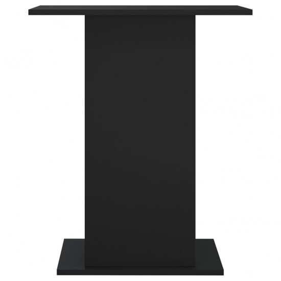 Akvariumo stovas, juodas, 60,5x36x72,5cm, apdirbta mediena