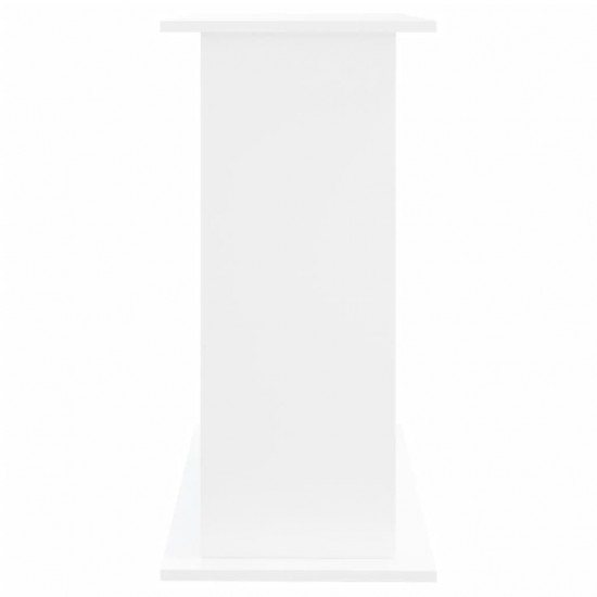 Akvariumo stovas, baltos spalvos, 81x36x73cm, apdirbta mediena