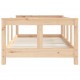 Vaikiškos lovos rėmas, 70x140cm, pušies medienos masyvas