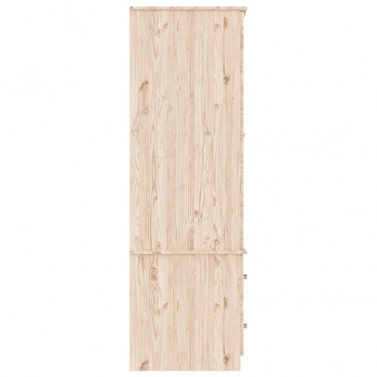 Drabužių spinta ALTA, 90x55x170cm, pušies medienos masyvas