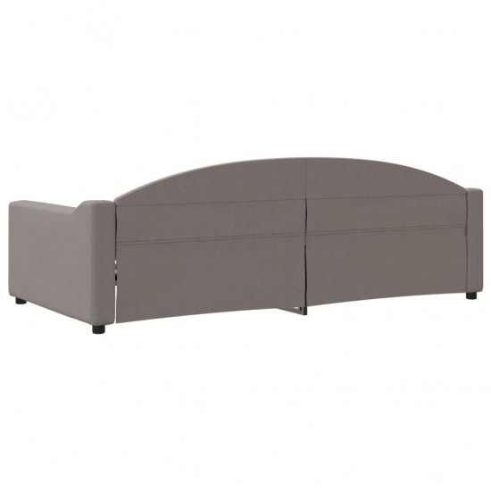 Sofa, taupe spalvos, 100x200cm, audinys