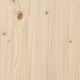 Aukštas sodo lovelis, 101x30x69cm, pušies medienos masyvas