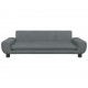 Vaikiška sofa, tamsiai pilkos spalvos, 100x54x33cm, aksomas