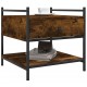 Kavos staliukas, dūminio ąžuolo, 50x50x50cm, apdirbta mediena