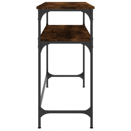 Konsolinis staliukas, dūminio ąžuolo, 100x35,5x75cm, mediena