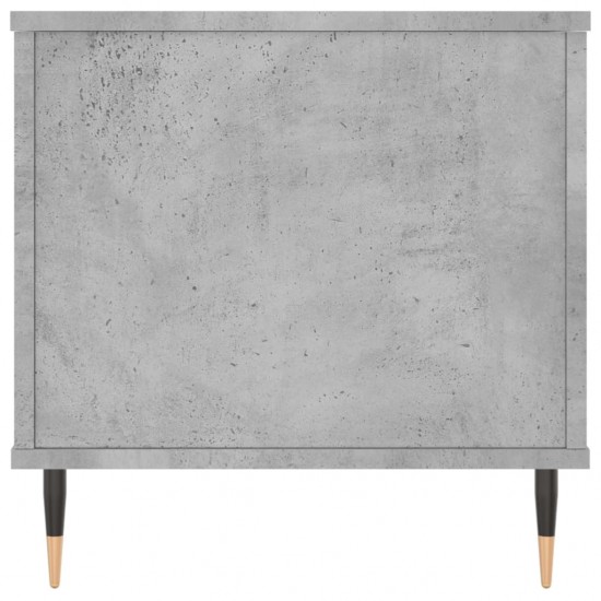 Kavos staliukas, betono pilkas, 90x44,5x45cm, apdirbta mediena