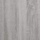 Vinilinių plokštelių spintelė, pilka, 84,5x38x89cm, mediena