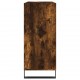 Vinilinių plokštelių spintelė, dūminė, 84,5x38x89cm, mediena